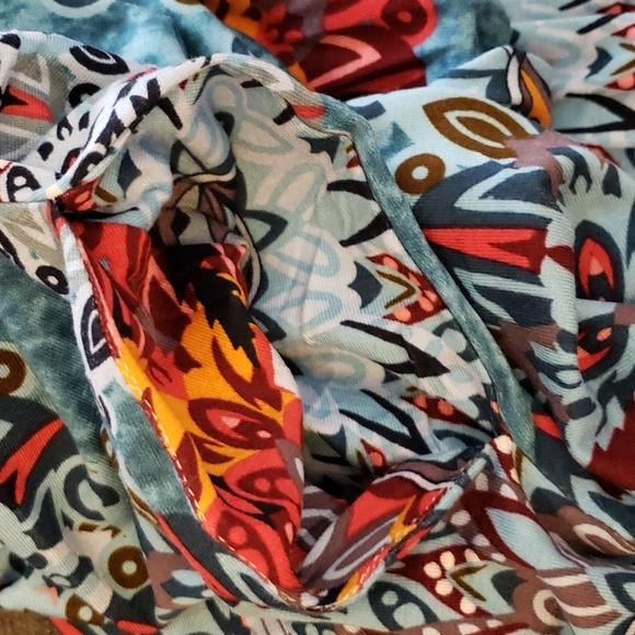 GRECERELLE Loose Fit Short Sleeve Maxi Dress Size XS - Picture 7 of 9